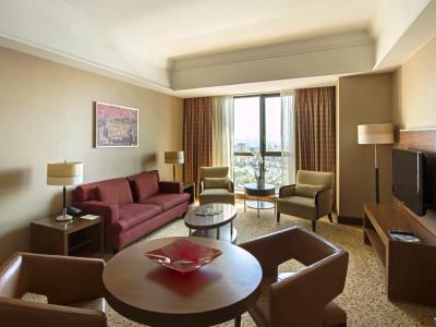 bedroom 1 - hotel istanbul marriott hotel asia - istanbul, turkey