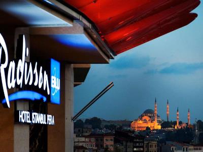 exterior view 1 - hotel radisson blu pera - istanbul, turkey