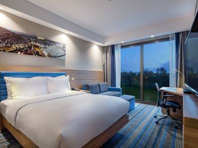 bedroom - hotel hampton by hilton izmir aliaga - izmir, turkey