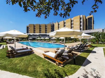 outdoor pool - hotel doubletree by hilton avanos - cappadocia - nevsehir, turkey