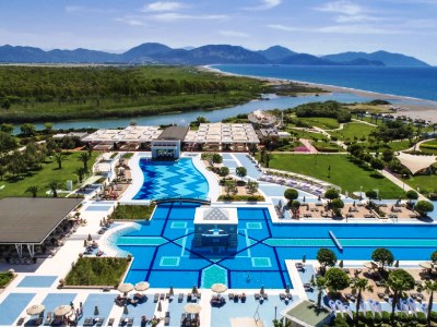 exterior view - hotel hilton dalaman sarigerme resort and spa - mugla, turkey
