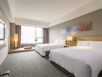 bedroom 3 - hotel lakeshore hotel hualien - hualien, taiwan