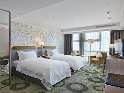 bedroom - hotel fullon - kaohsiung, taiwan