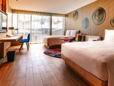 bedroom 2 - hotel indigo kaohsiung central park - kaohsiung, taiwan