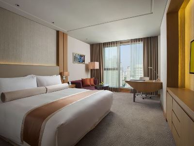 bedroom - hotel millennium - taichung, taiwan