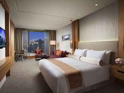 bedroom 2 - hotel millennium - taichung, taiwan