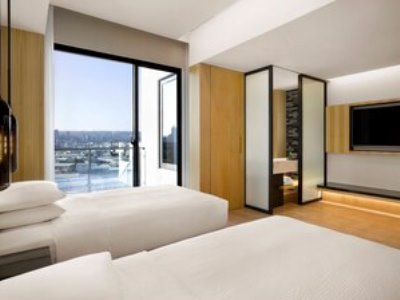 bedroom 4 - hotel fairfield by marriott taichung - taichung, taiwan