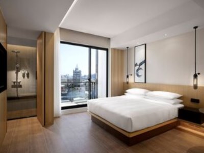 bedroom 5 - hotel fairfield by marriott taichung - taichung, taiwan