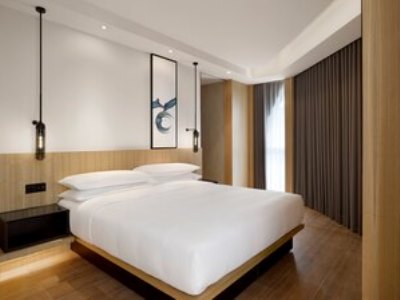 bedroom 7 - hotel fairfield by marriott taichung - taichung, taiwan