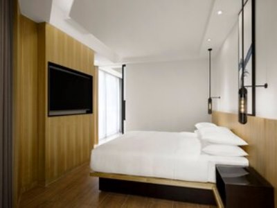 bedroom 8 - hotel fairfield by marriott taichung - taichung, taiwan