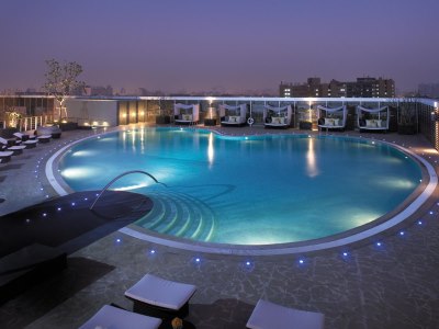 outdoor pool - hotel shangri-la far eastern, tainan - tainan, taiwan