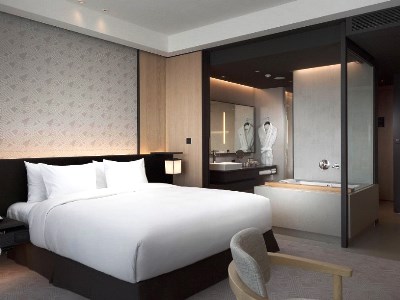 bedroom - hotel crowne plaza tainan - tainan, taiwan
