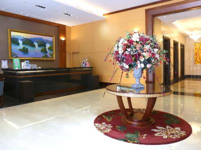 lobby - hotel fushin - tainan, taiwan