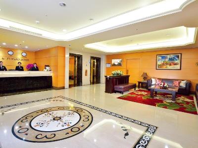 lobby - hotel fuward - tainan, taiwan