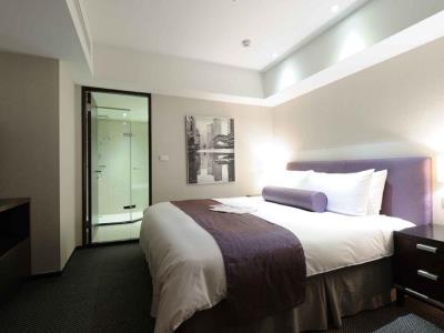 bedroom - hotel k hotel yunghe - taipei, taiwan