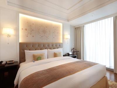 bedroom - hotel okura prestige - taipei, taiwan