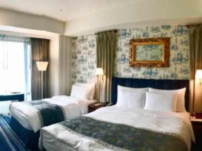 bedroom 2 - hotel grand victoria - taipei, taiwan