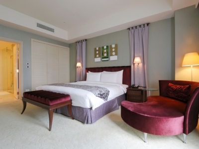 bedroom 5 - hotel grand victoria - taipei, taiwan