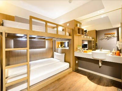 bedroom - hotel orange hotel ximen - taipei, taiwan