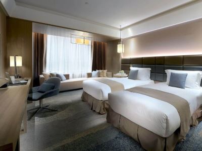 deluxe room - hotel caesar park banqiao - taipei, taiwan