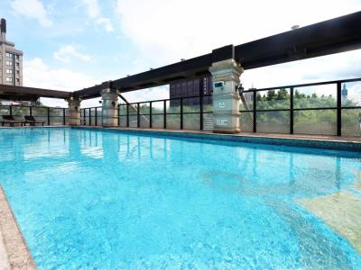 outdoor pool - hotel fullon hotel taipei, central - taipei, taiwan