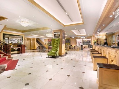 lobby - hotel cosmos - taipei, taiwan