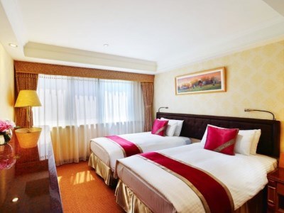 bedroom 1 - hotel cosmos - taipei, taiwan