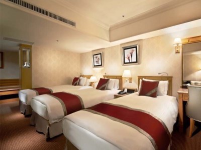 bedroom 2 - hotel cosmos - taipei, taiwan