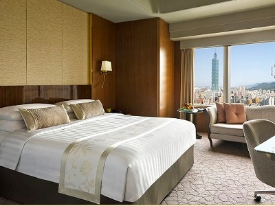 bedroom 2 - hotel shangri-la far eastern - taipei, taiwan