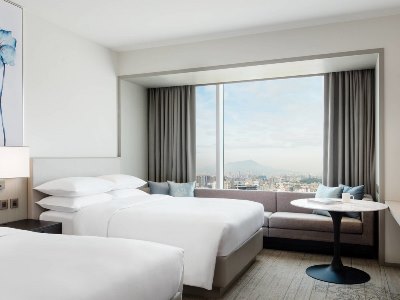 bedroom - hotel courtyard taipei downtown - taipei, taiwan