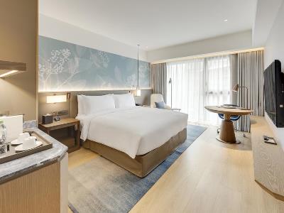 bedroom - hotel doubletree by hilton taipei zhongshan - taipei, taiwan