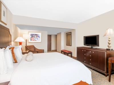 bedroom 1 - hotel wyndham indianapolis west - indianapolis, united states of america