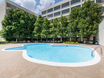 outdoor pool - hotel wyndham indianapolis west - indianapolis, united states of america