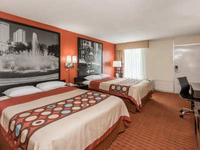 bedroom - hotel super 8 by wyndham baton rouge/i-10 - baton rouge, united states of america