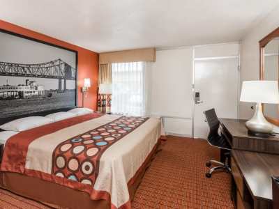 bedroom 1 - hotel super 8 by wyndham baton rouge/i-10 - baton rouge, united states of america
