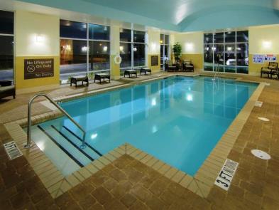 indoor pool - hotel hampton inn rdu airport brier creek - raleigh, united states of america