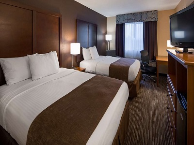 bedroom - hotel best western port columbus - columbus, ohio, united states of america