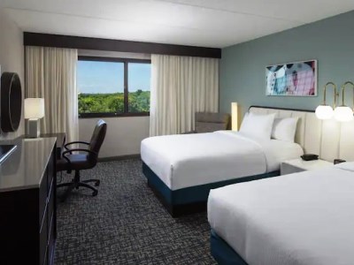 bedroom 1 - hotel doubletree austin northwest arboretum - austin, texas, united states of america