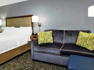 bedroom 1 - hotel hampton inn austin airport area south - austin, texas, united states of america