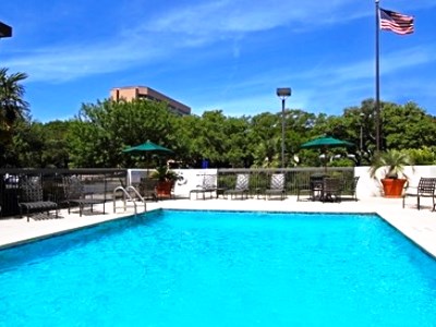outdoor pool - hotel hampton inn austin airport area south - austin, texas, united states of america