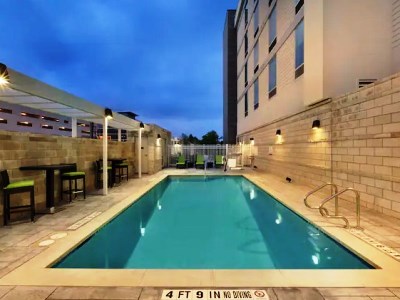 outdoor pool - hotel home2 suites north / near the domain - austin, texas, united states of america