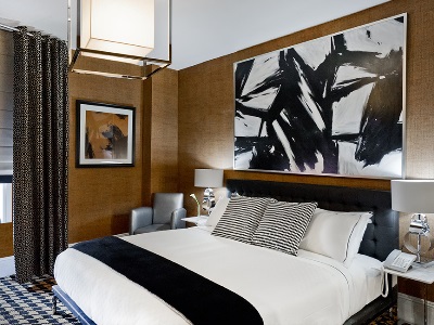bedroom 1 - hotel ameritania at times square - new york, united states of america