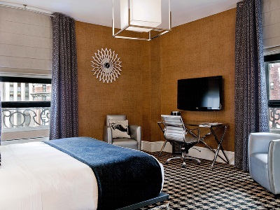 bedroom 3 - hotel ameritania at times square - new york, united states of america
