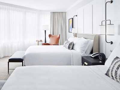 bedroom 1 - hotel conrad new york midtown - new york, united states of america