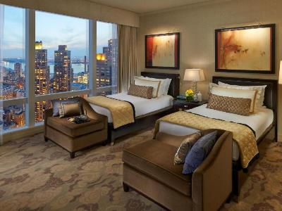 bedroom 1 - hotel mandarin oriental new york - new york, united states of america