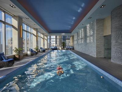 indoor pool - hotel mandarin oriental new york - new york, united states of america
