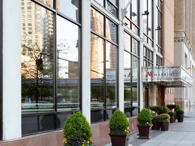 exterior view 2 - hotel new york marriott downtown - new york, united states of america