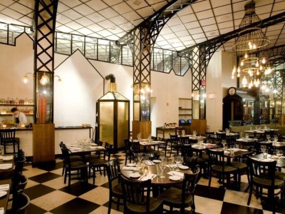 restaurant - hotel hilton garden inn tribeca - new york, united states of america