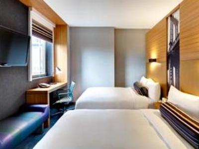 bedroom - hotel aloft new york brooklyn - new york, united states of america