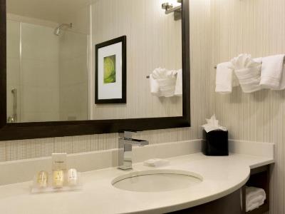 bathroom - hotel hilton garden inn midtown east - new york, united states of america